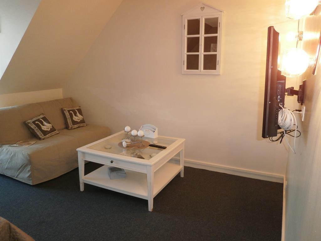 Escapade Au Coeur De Honfleur Avec Parking Prive Et Vue Panoramiqueアパートメント 部屋 写真