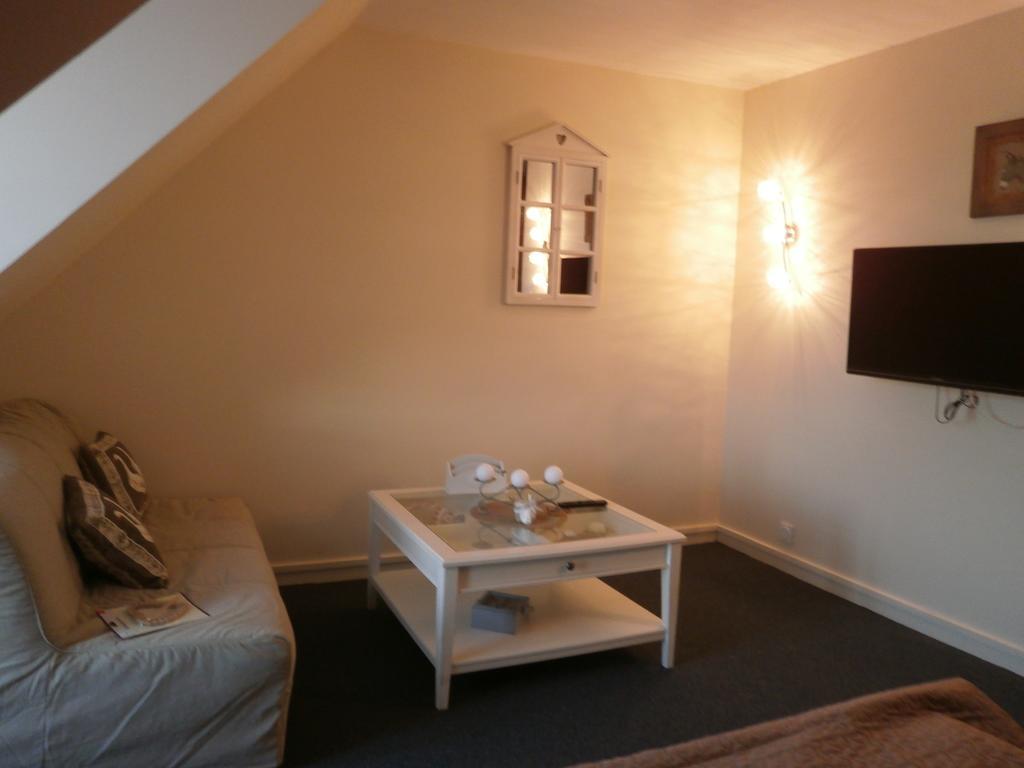 Escapade Au Coeur De Honfleur Avec Parking Prive Et Vue Panoramiqueアパートメント 部屋 写真